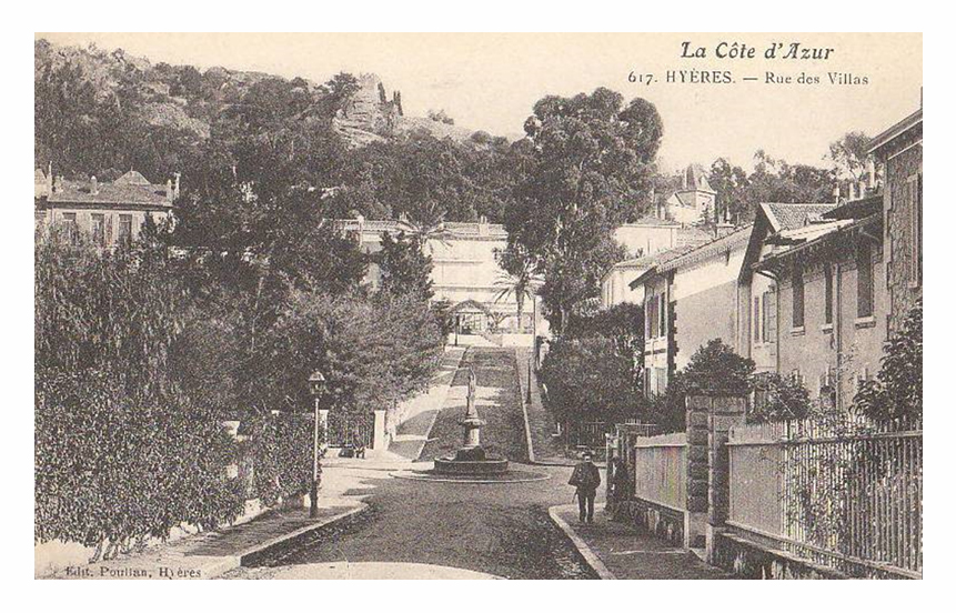 Rue des Villa actuellement Victor Hugo
