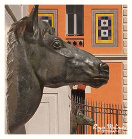 Bronze tête de cheval